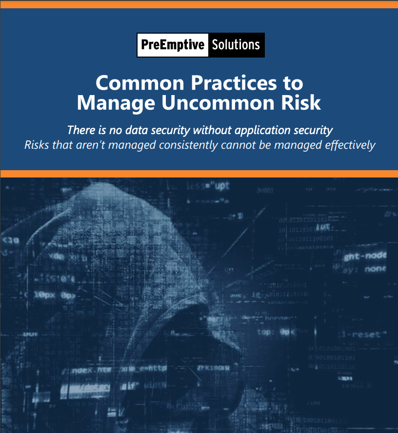 Common Practices to Manage Uncommon Risk